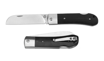 QSP Worker Lockback Black G10